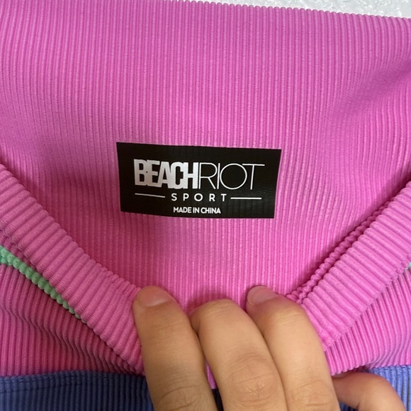 Beach Riot Sport Colorblock Ribbed Melinda Legging - Picture 4 of 6